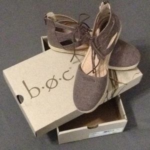 NWT B.O.C. Lucy Gladiator Espadrilles